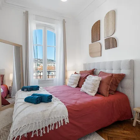 Renting - Bellevue - Chic Elegant Refuge Residential Area Liberation アパート ニース